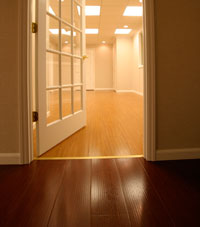 Basement Wood Flooring installed in Wilmington DE