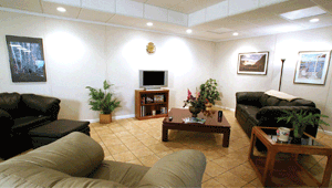 A complete finished basement system in a Windsor Mill home