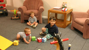 A complete finished basement system for the kids in a Upper Darby home