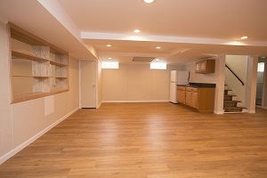 Basement finishing flooring in Philadelphia & nearby