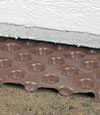 crawl space insulation installed in Haverford over our extra large drainage matting