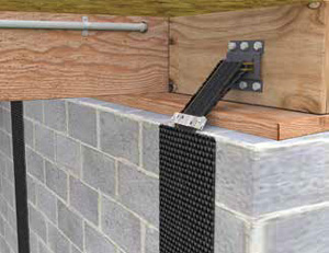 Carbonarmor Wall Reinforcing System For Foundation Wall Stabilization In Philadelphia Baltimore Ellicott City Pa De And Md