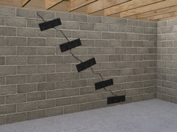 Carbonarmor Wall Reinforcing System For Foundation Wall Stabilization In Philadelphia Baltimore Ellicott City Pa De And Md