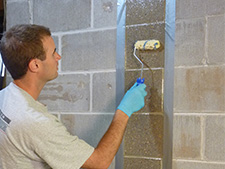 Carbonarmor Wall Reinforcing System For Foundation Wall Stabilization In Philadelphia Baltimore Ellicott City Pa De And Md