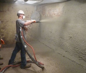 shotcrete wall restoration Philadelphia