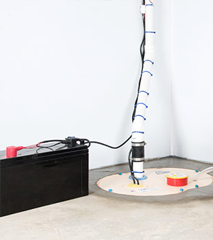 Triplse Safe Sump Pump Installed