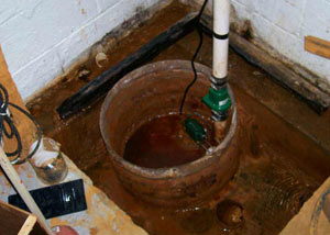 Extreme clogging and rust in a Catonsville sump pump system
