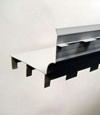 Our customized drain system especially for basements with thin concrete slab floors in Media.