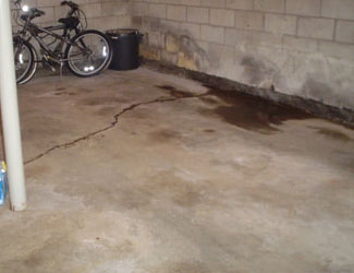 basement floor crack repair system in Pennsylvania, Delaware, and Maryland