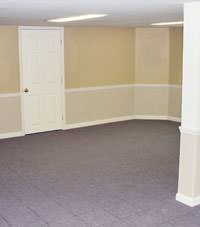 Plastic 20-mil vapor barrier for dirt basements, Haverford, Pennsylvania, Delaware, and Maryland installation
