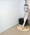 basement wall product and vapor barrier for Ellicott City wet basements